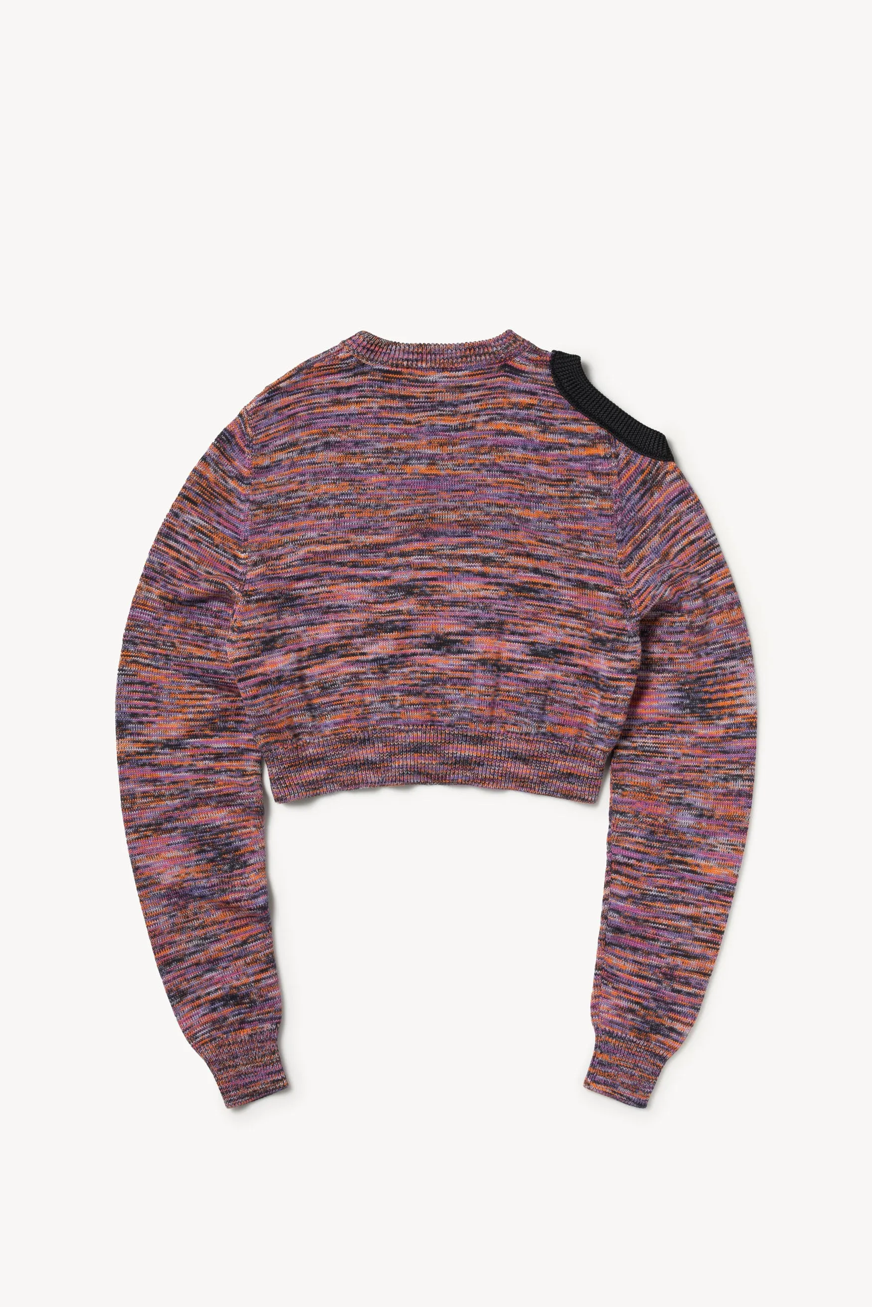 Space Dye Shoulder Hole Knit