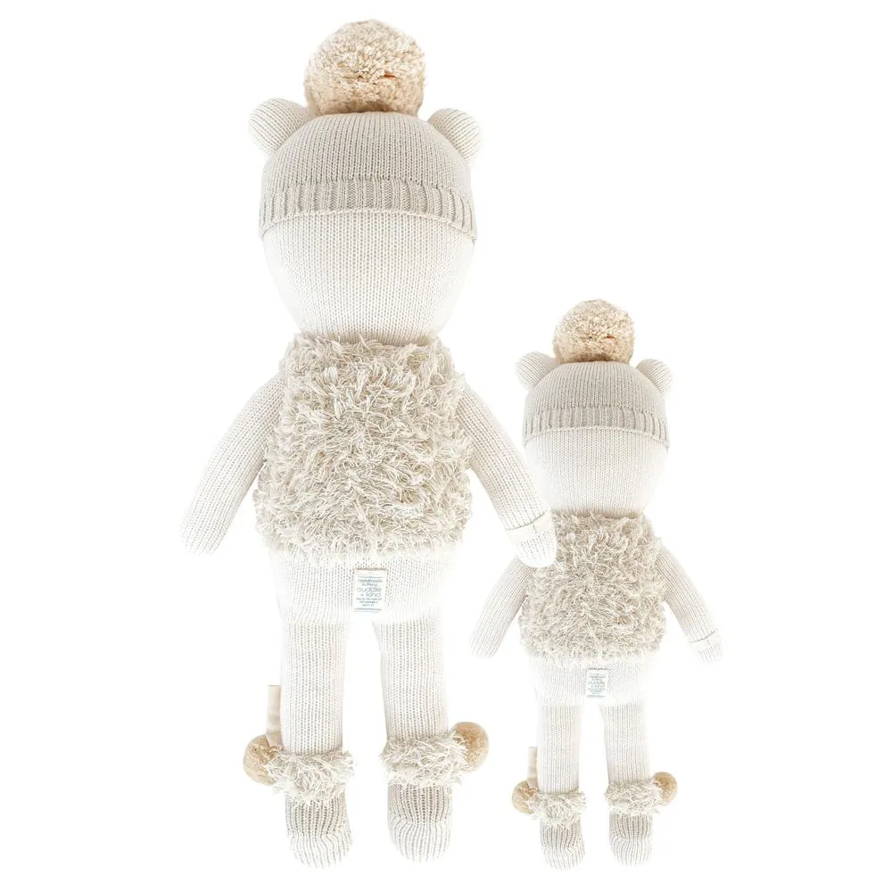 Stella the Polar Bear Knit Doll by Cuddle & Kind