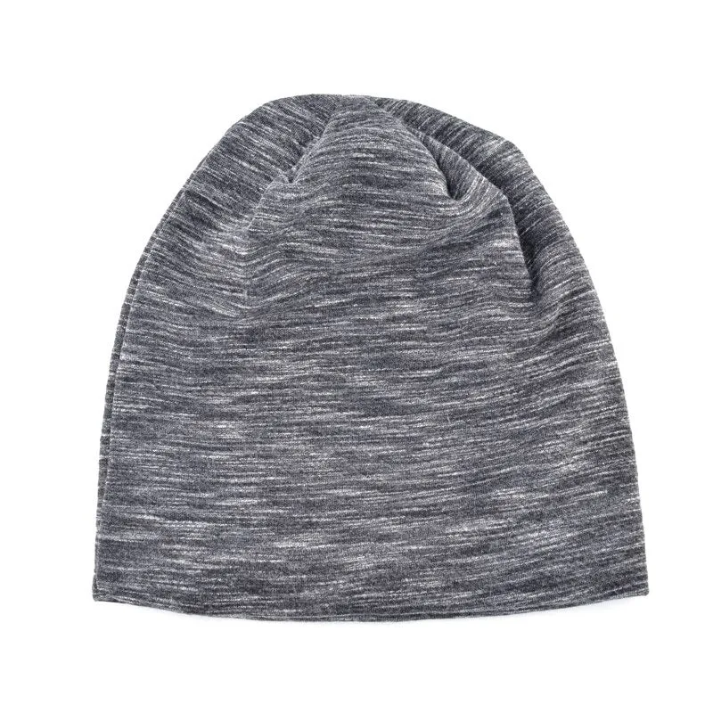 Stylish Solid Color Warm Winter Beanie Hats for Men & Women