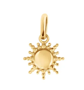 Sun Pendant - Yellow Gold