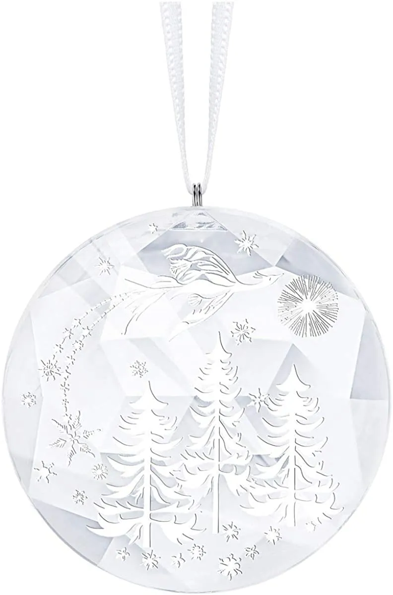 Swarovski Christmas Ornament WINTER NIGHT ORNAMENT, Clear -5464872