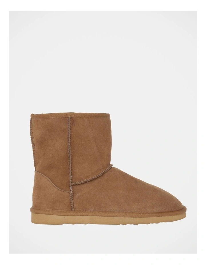 Tan Slipper Boots