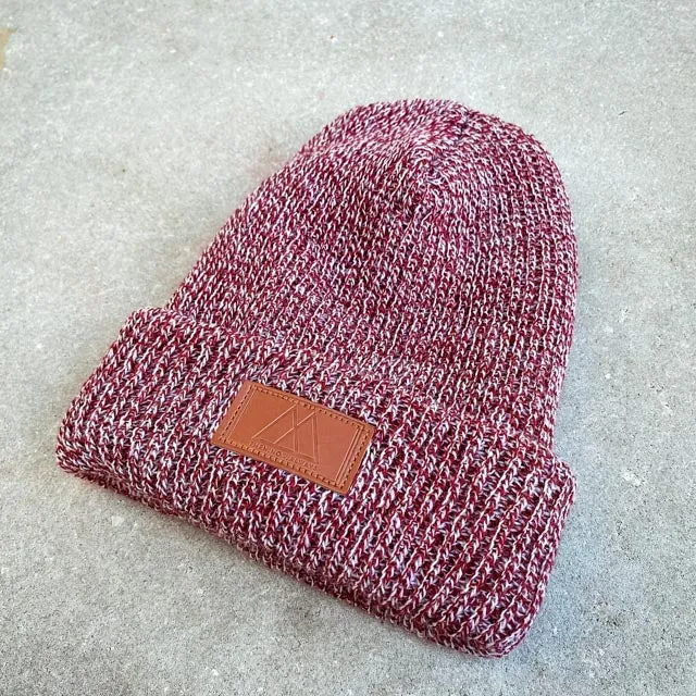 The Explorer Beanie- Burgundy