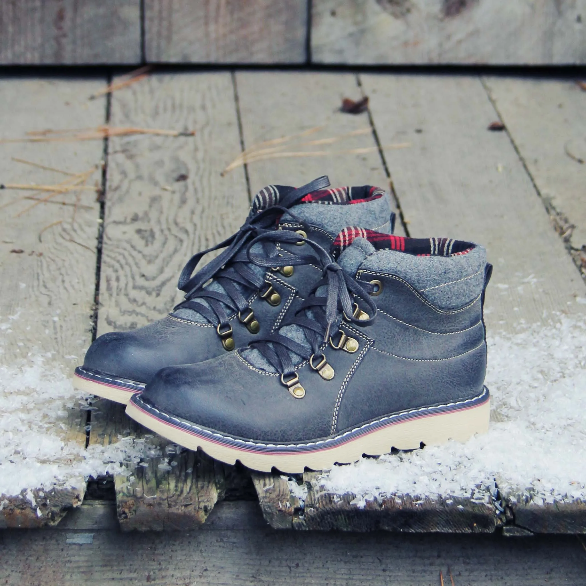 The Logger Boots in Gray