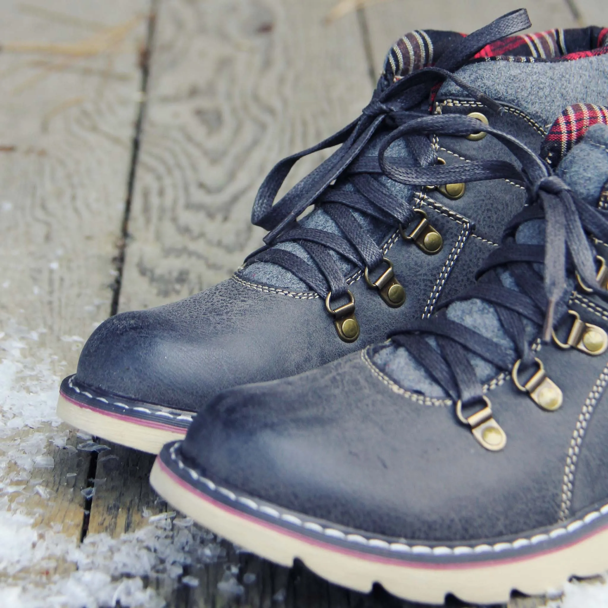 The Logger Boots in Gray