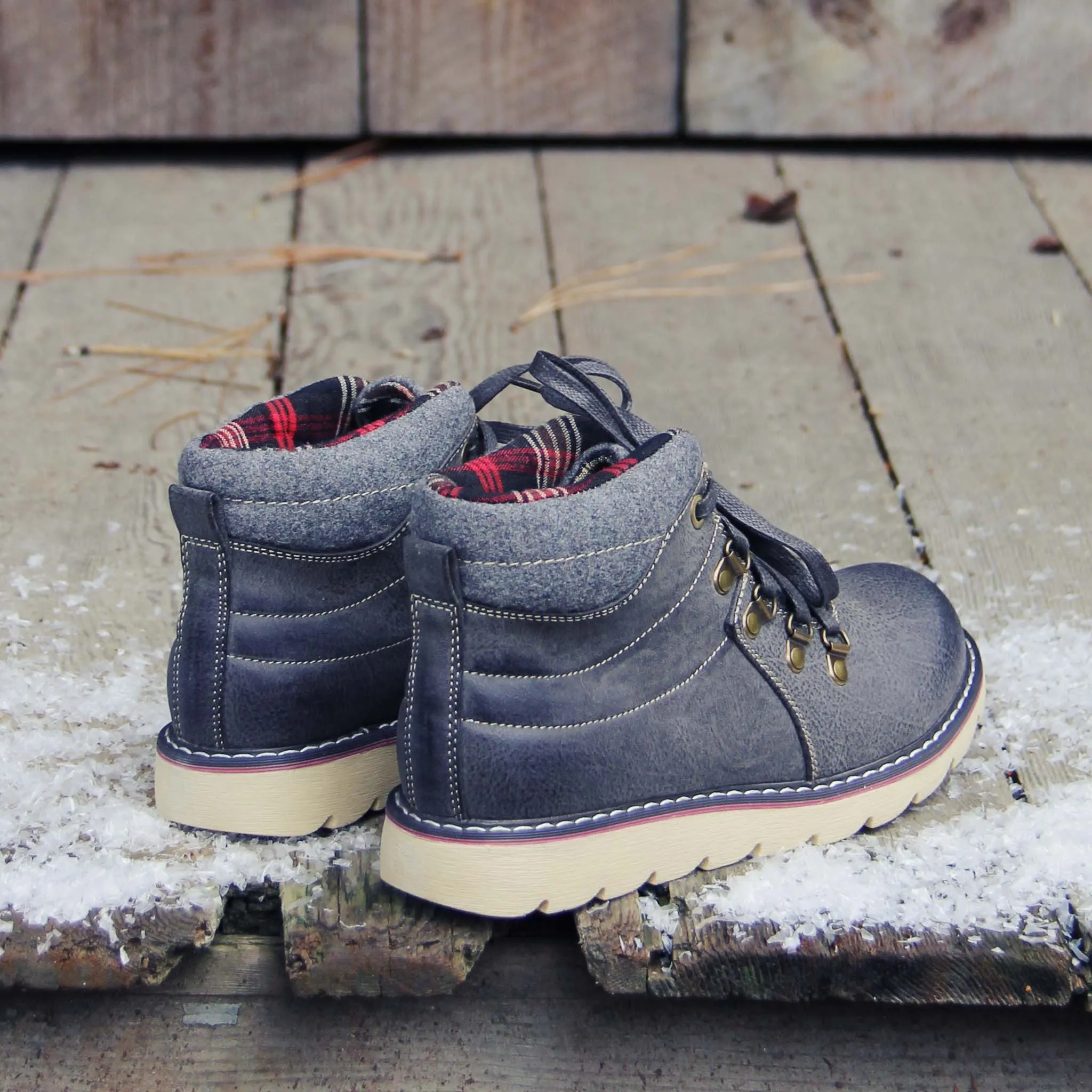 The Logger Boots in Gray