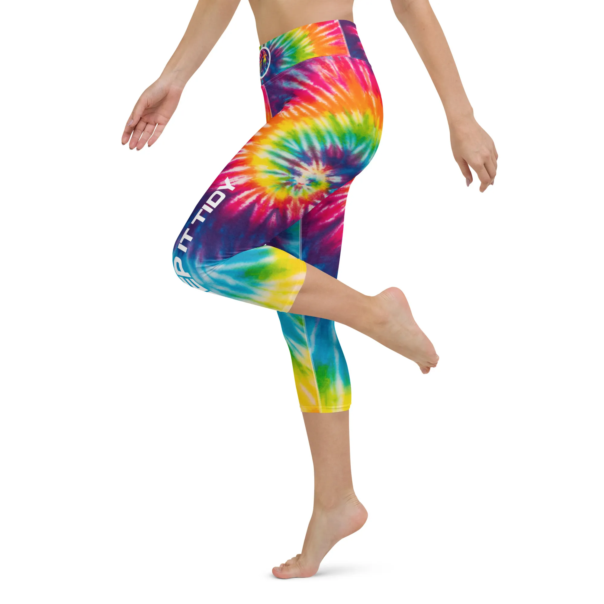 Tidy Tie Dye Leggings (short leg style)