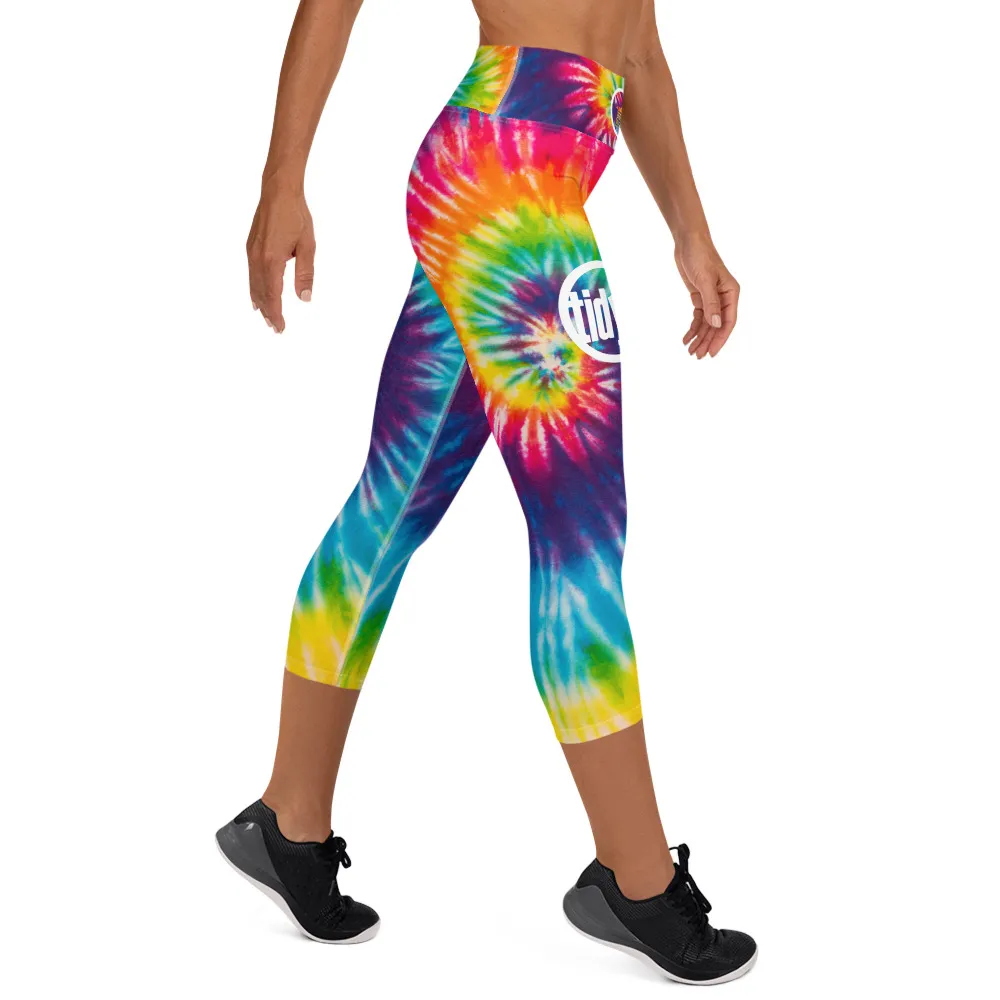 Tidy Tie Dye Leggings (short leg style)