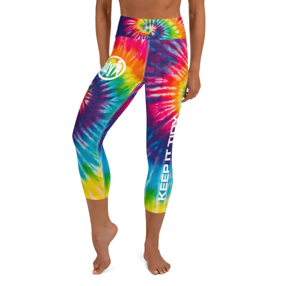 Tidy Tie Dye Leggings (short leg style)