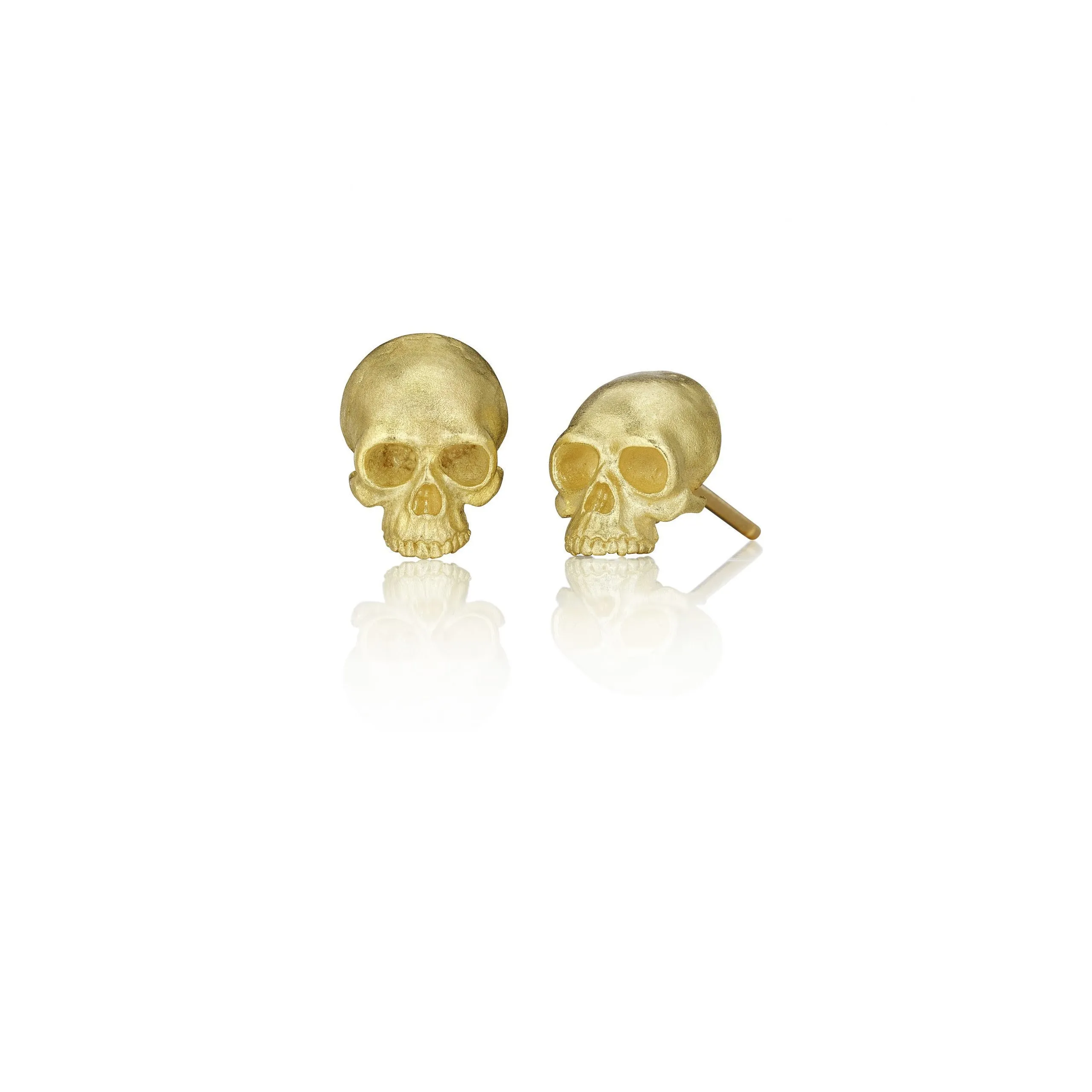 Tiny Skull Earrings