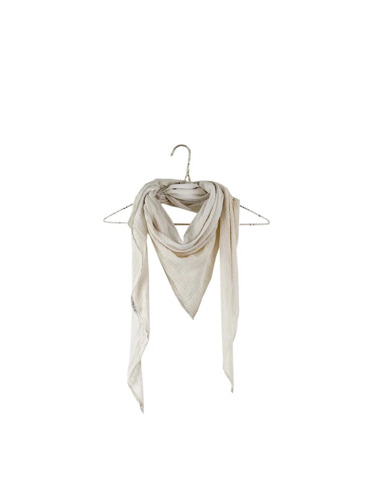 Triangle Gauze Scarf