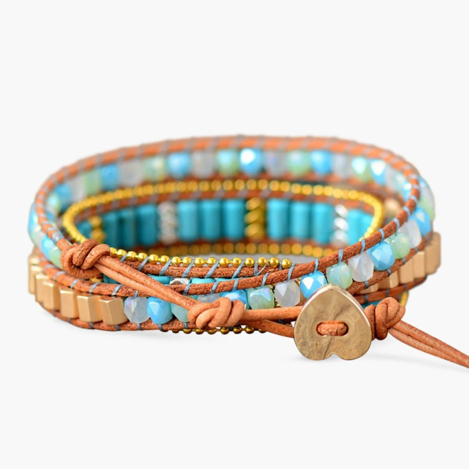 Turquoise Princess Wrap Bracelet