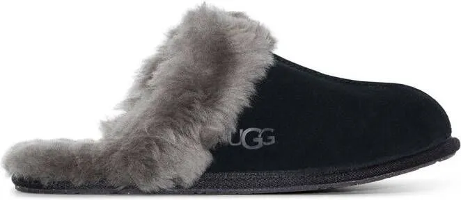 UGG Scuffette shearling-lined slippers Black