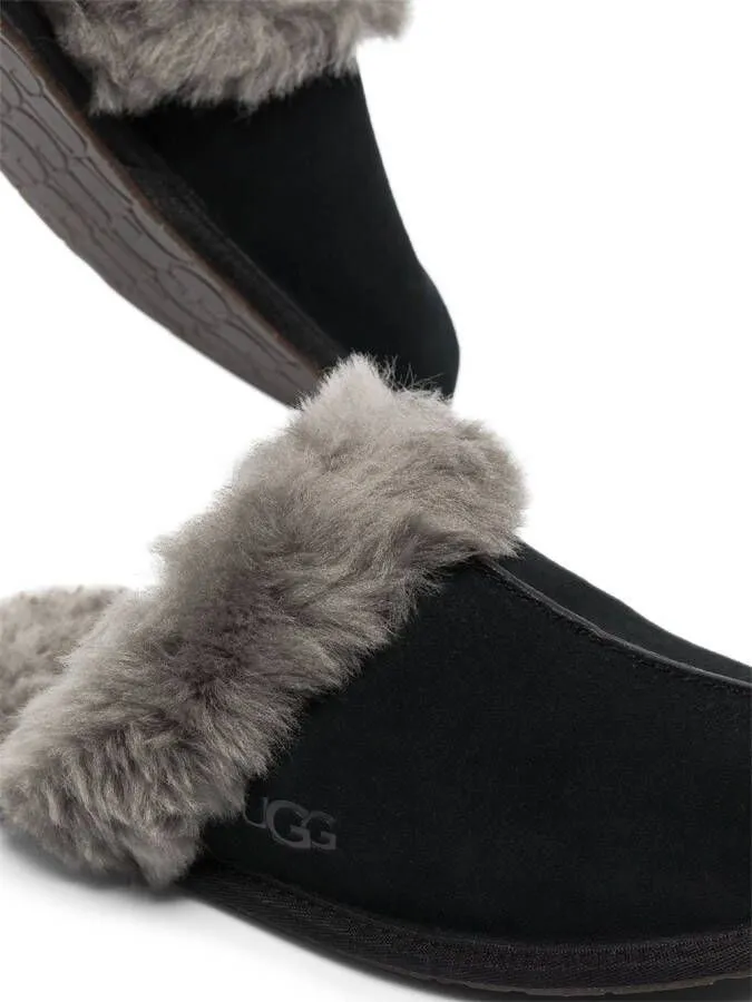 UGG Scuffette shearling-lined slippers Black