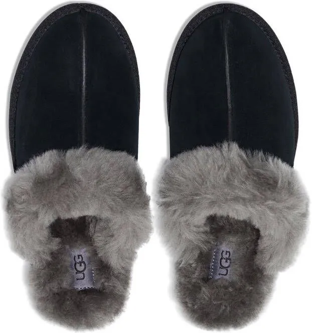 UGG Scuffette shearling-lined slippers Black