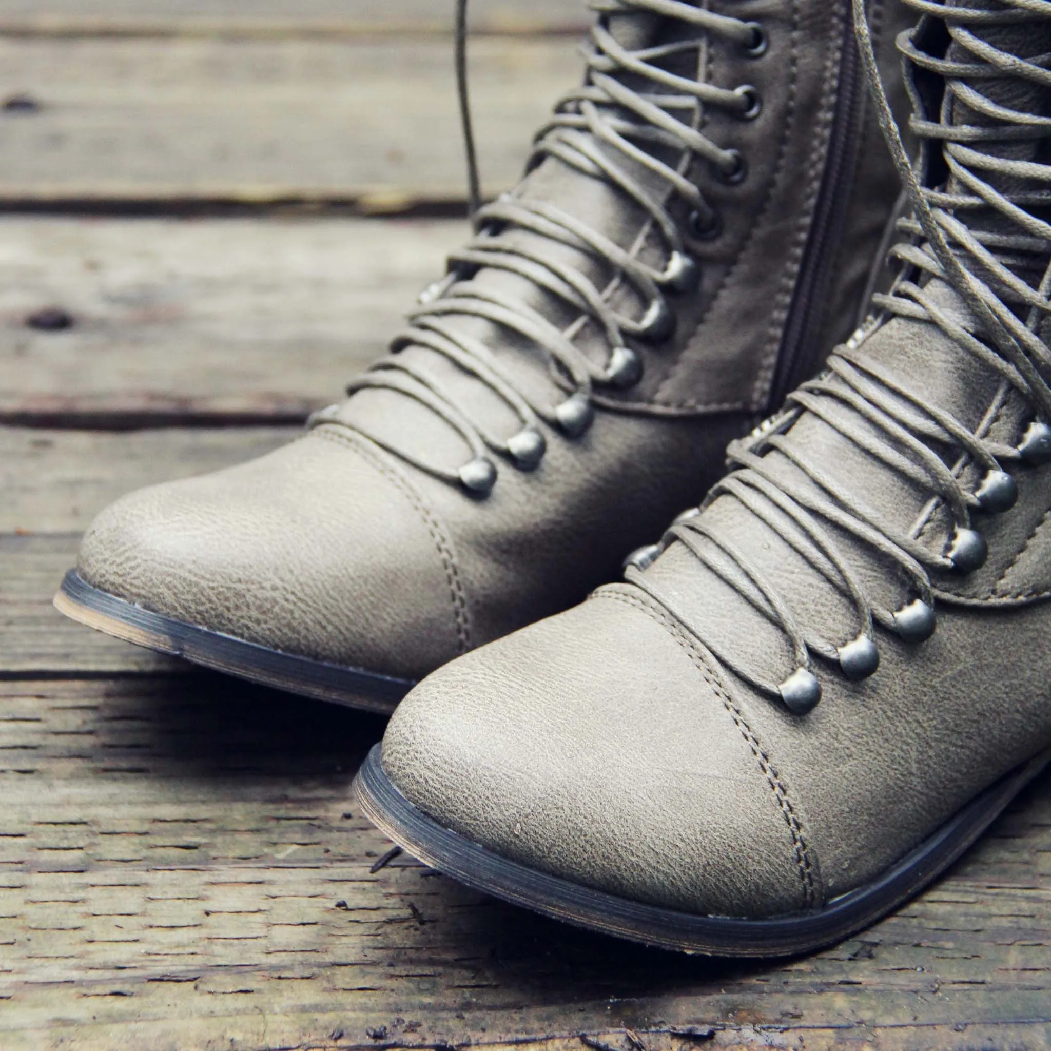 Upper County Boots in Taupe