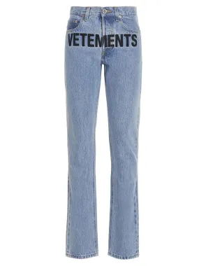 Vetements High Rise Jeans