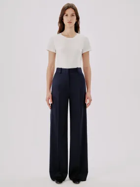 Wide Leg Suit Pant