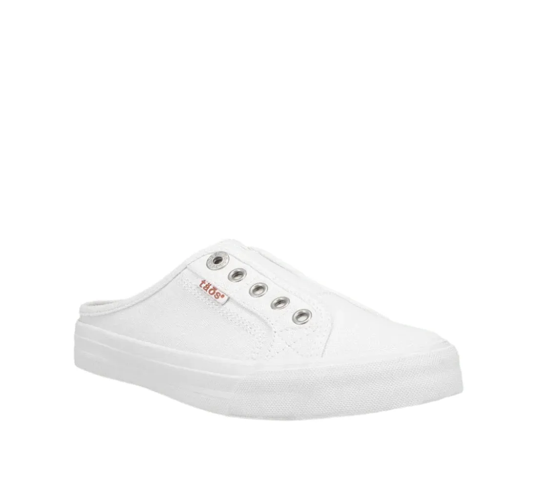 WOMEN'S TAOS EZ SOUL SNEAKER | WHITE CANVAS