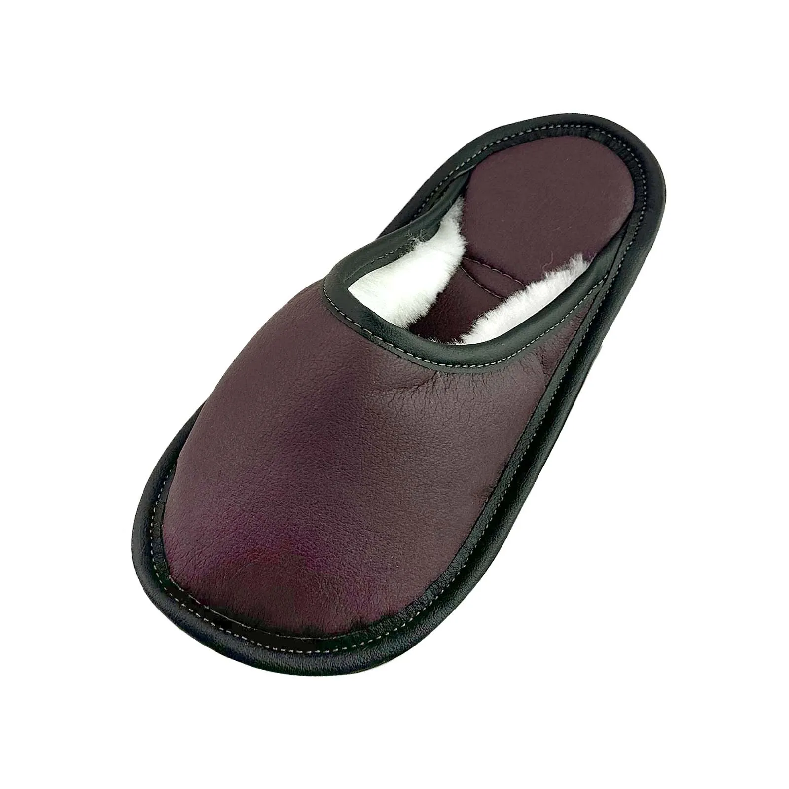 Women's Ultralight Sheepskin Slip-On Mule Slippers