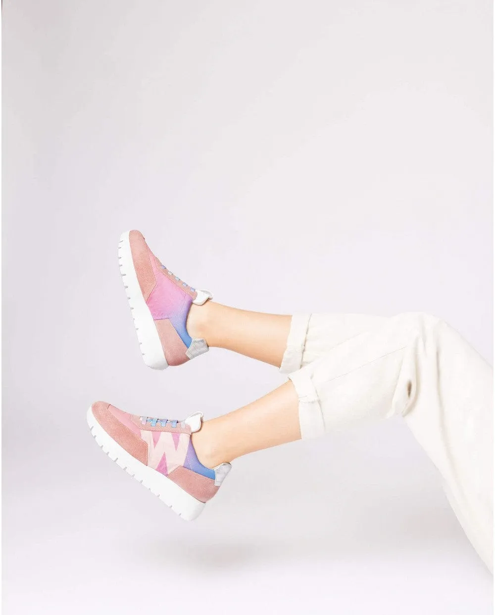 WONDERS SNEAKER A-2422 ROSE