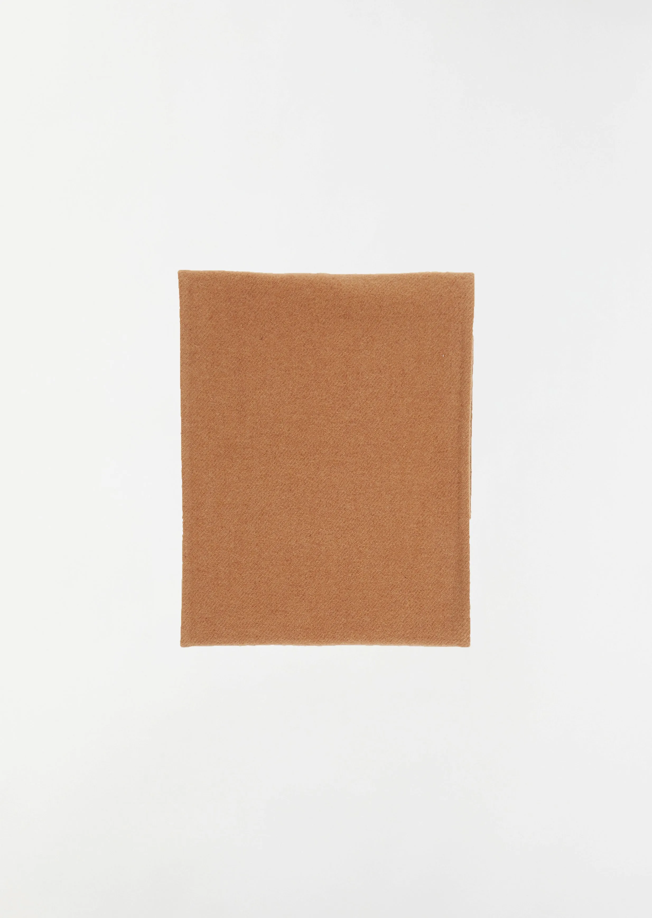 Wool Scarf — Camel