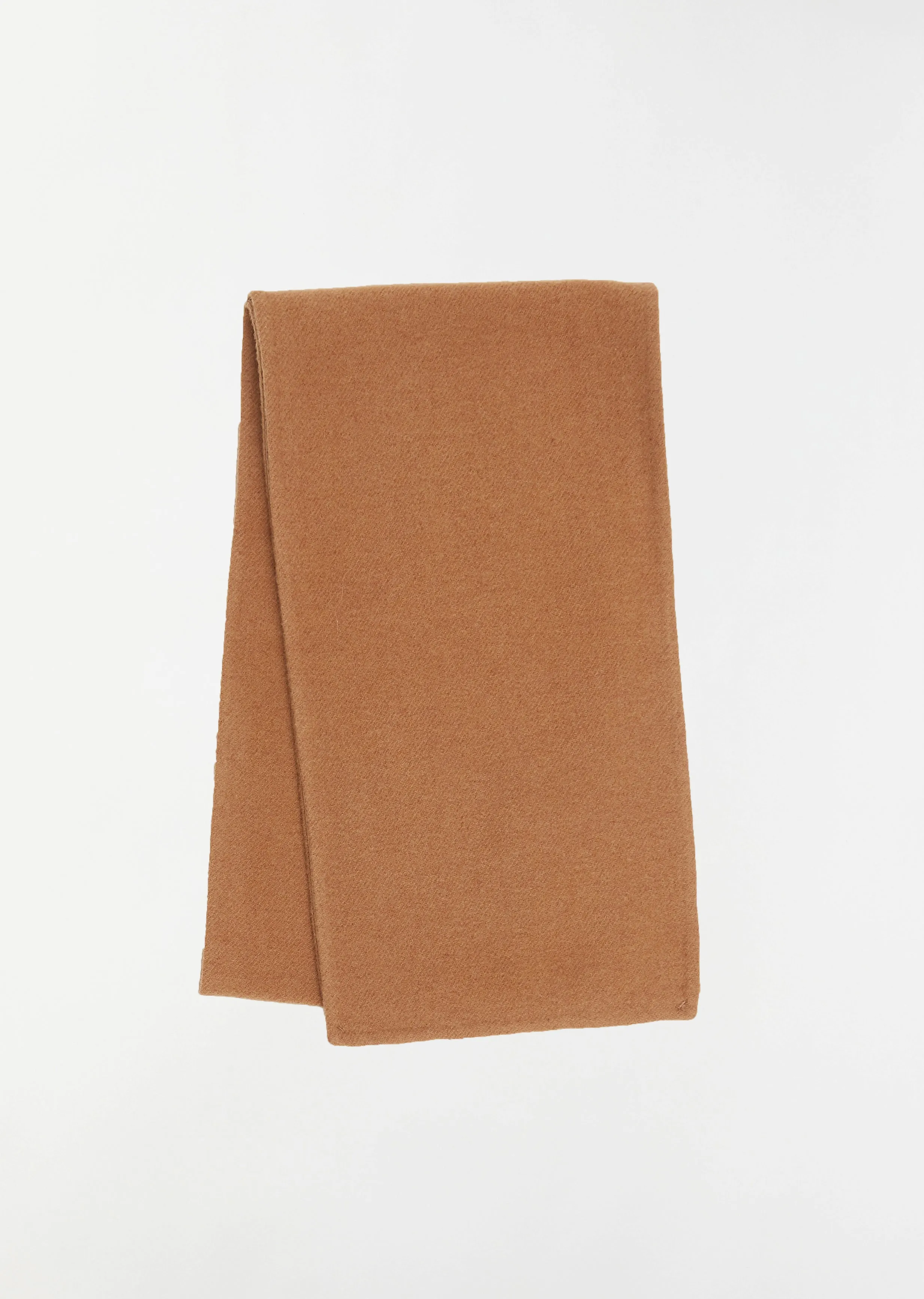 Wool Scarf — Camel