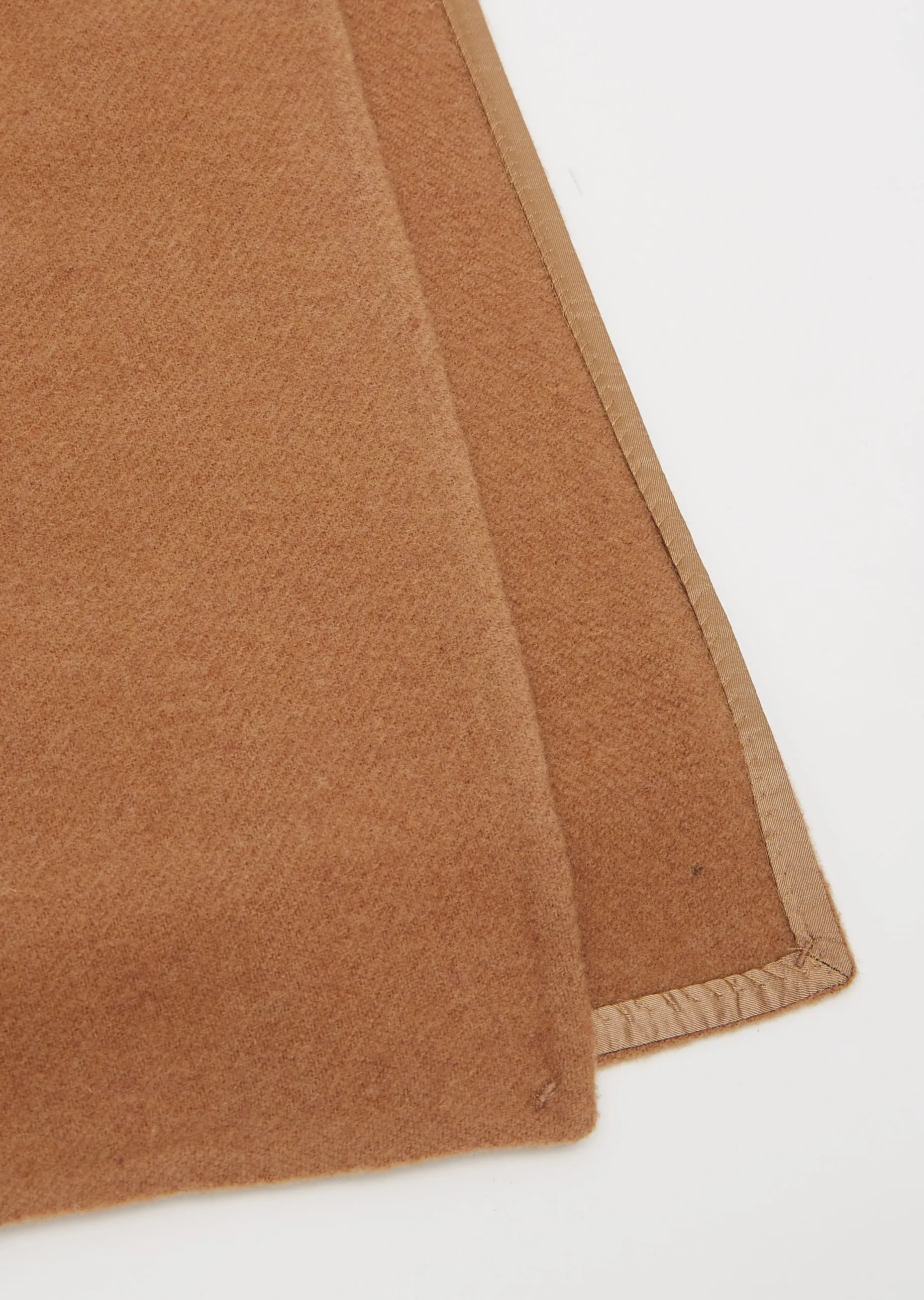 Wool Scarf — Camel